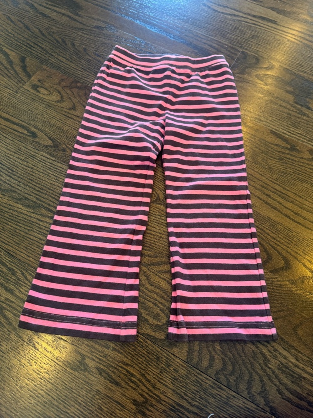 GAP Pink and Black Striped Kids Bottoms
